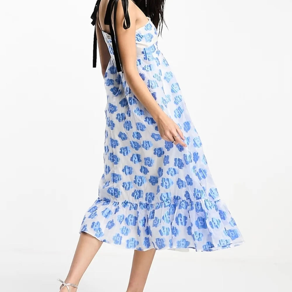 MWT Sister Jane Sweep Jacquard Floral Midi Dress - Picture 6 of 6